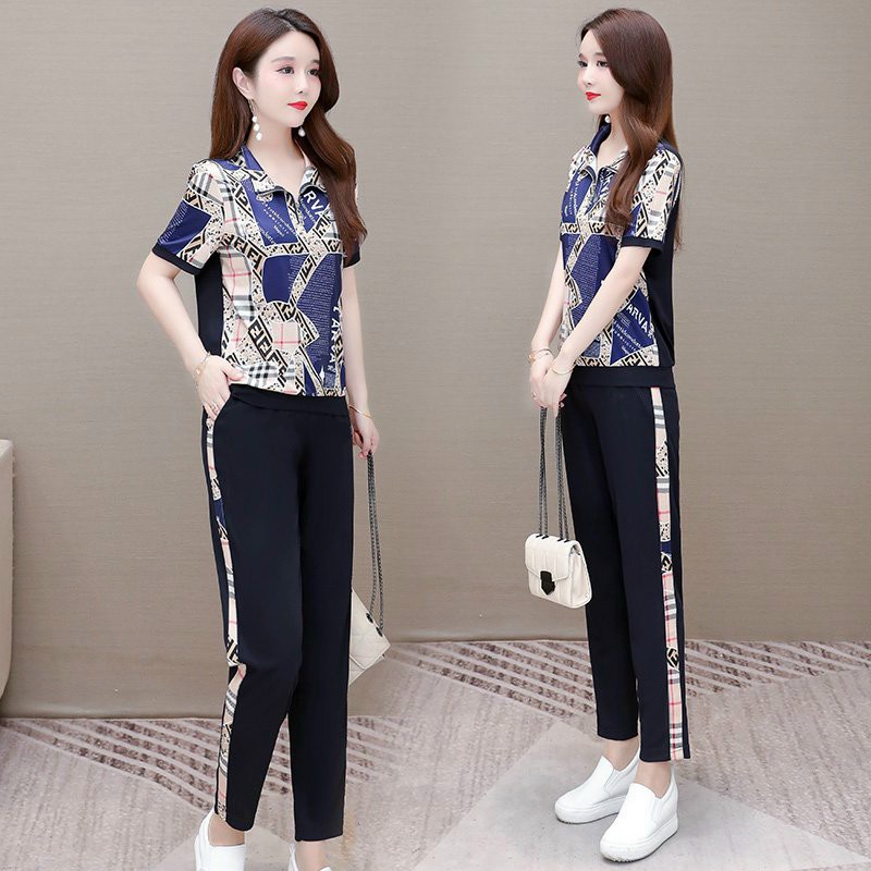 SET BỘ THỜI TRANG PHỐI HỌA TIẾT KHÓA KÉO - BTN295